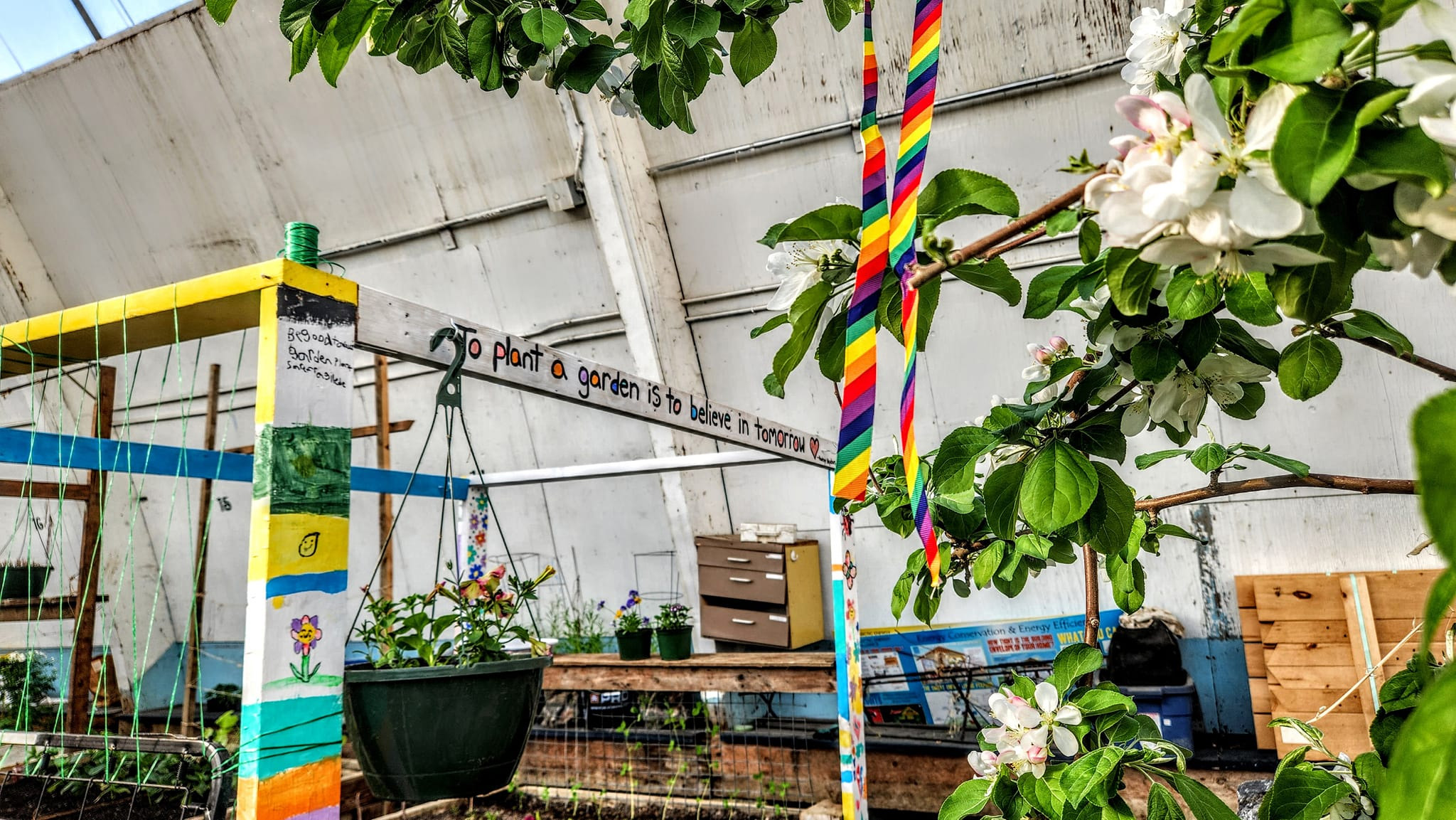 Inuvik Community Greenhouse cover