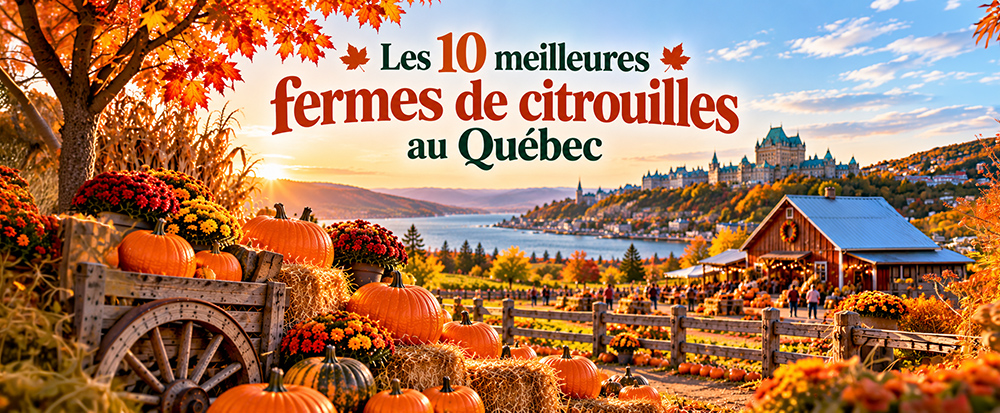 Les 10 meilleures fermes de citrouilles au Québec